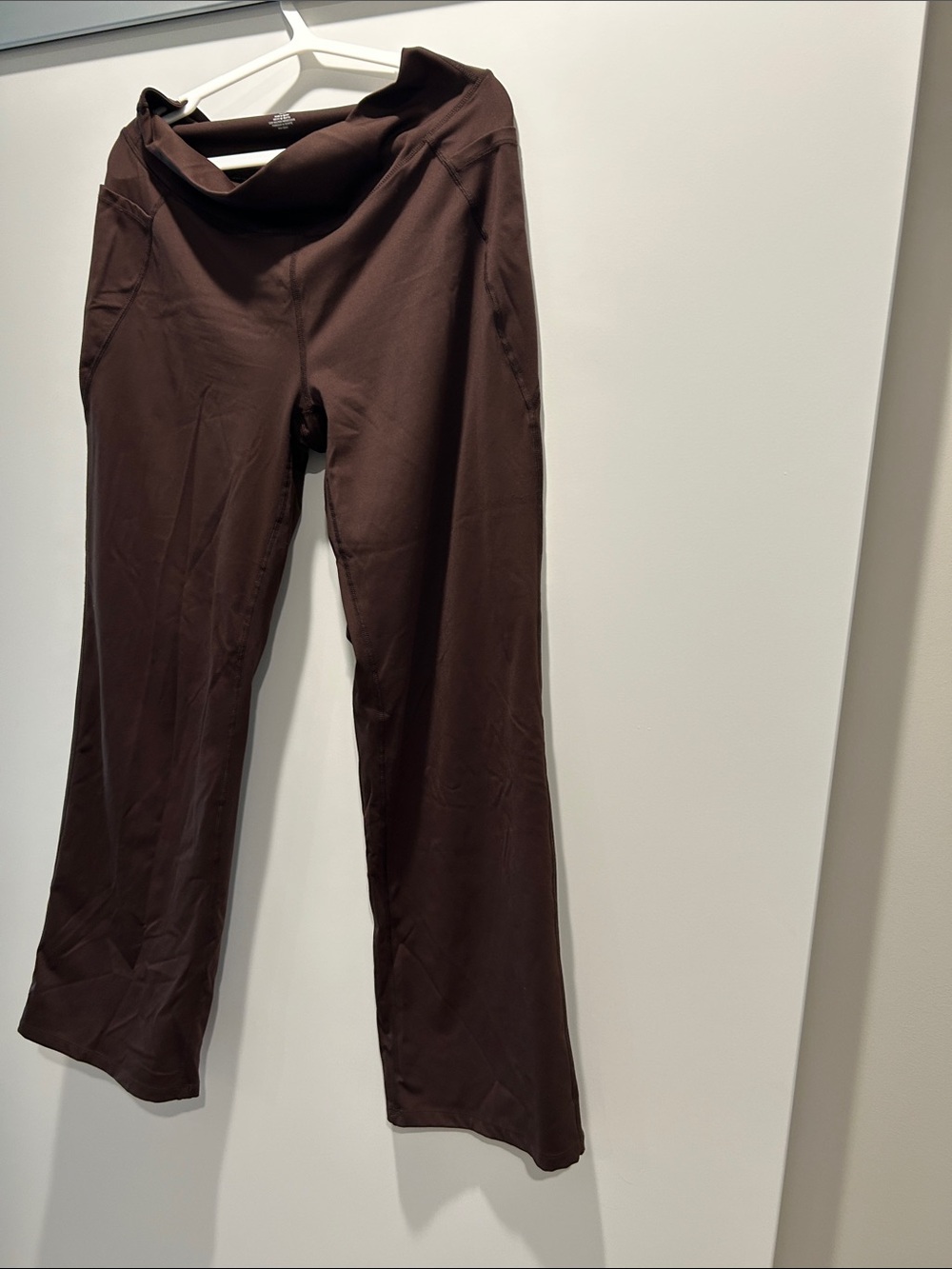 Jockey Dark Brown Boot-Cut Active Pants